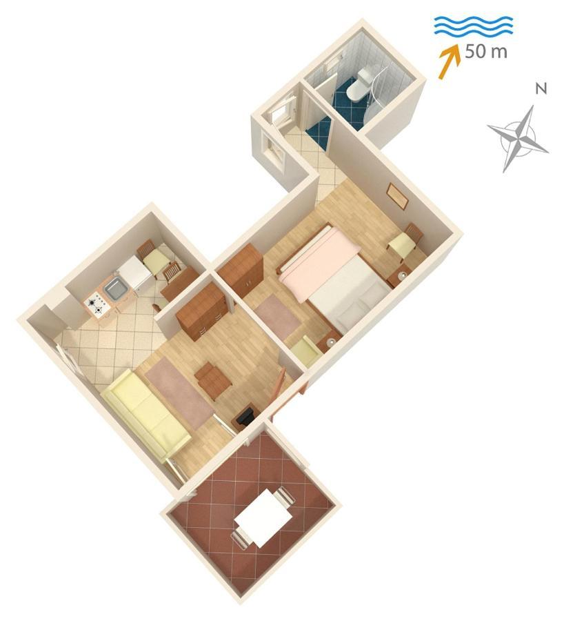 Apartments By The Sea Supetarska Draga - Donja, Rab - 2022 Zewnętrze zdjęcie